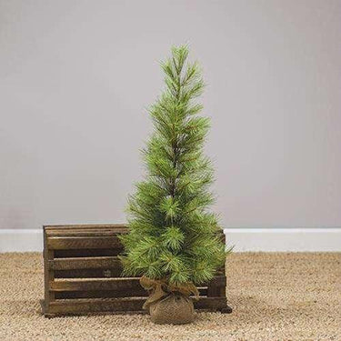 Slim Long Needle Pine Tree, 3 Ft - The Fox Decor